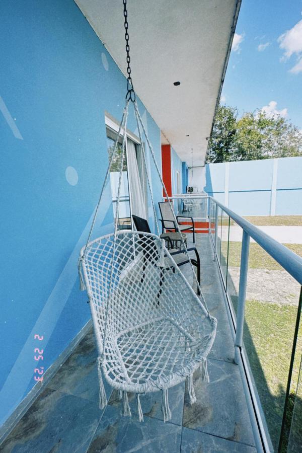 Hotel Awazul Bacalar Bagian luar foto
