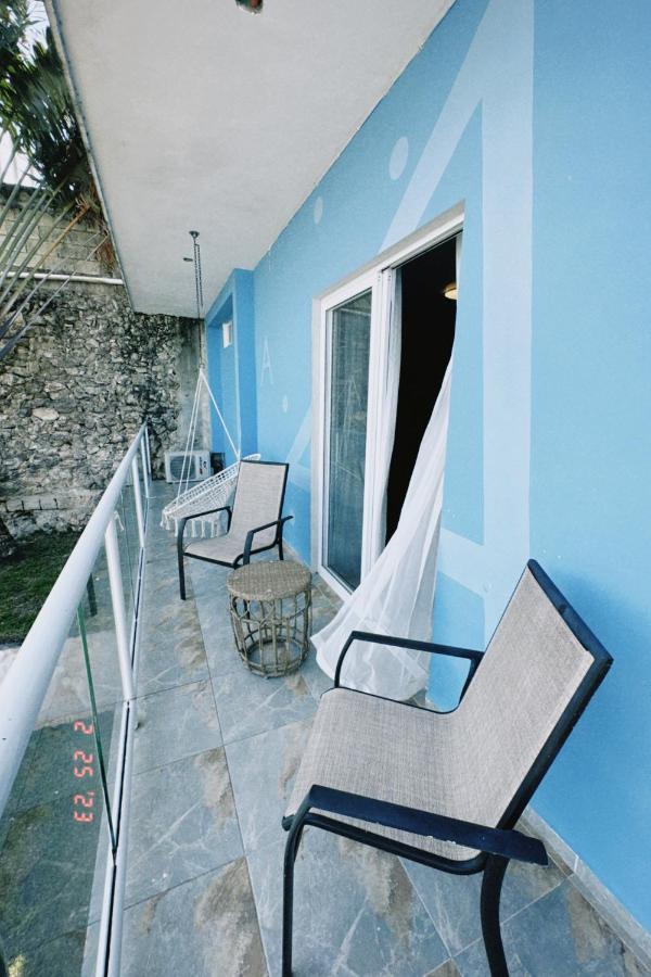 Hotel Awazul Bacalar Bagian luar foto